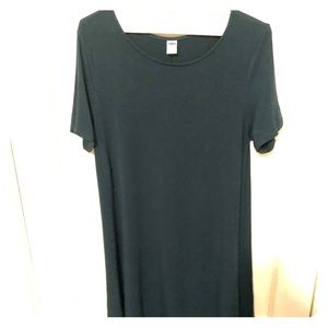 Teal Old Navy swing dress